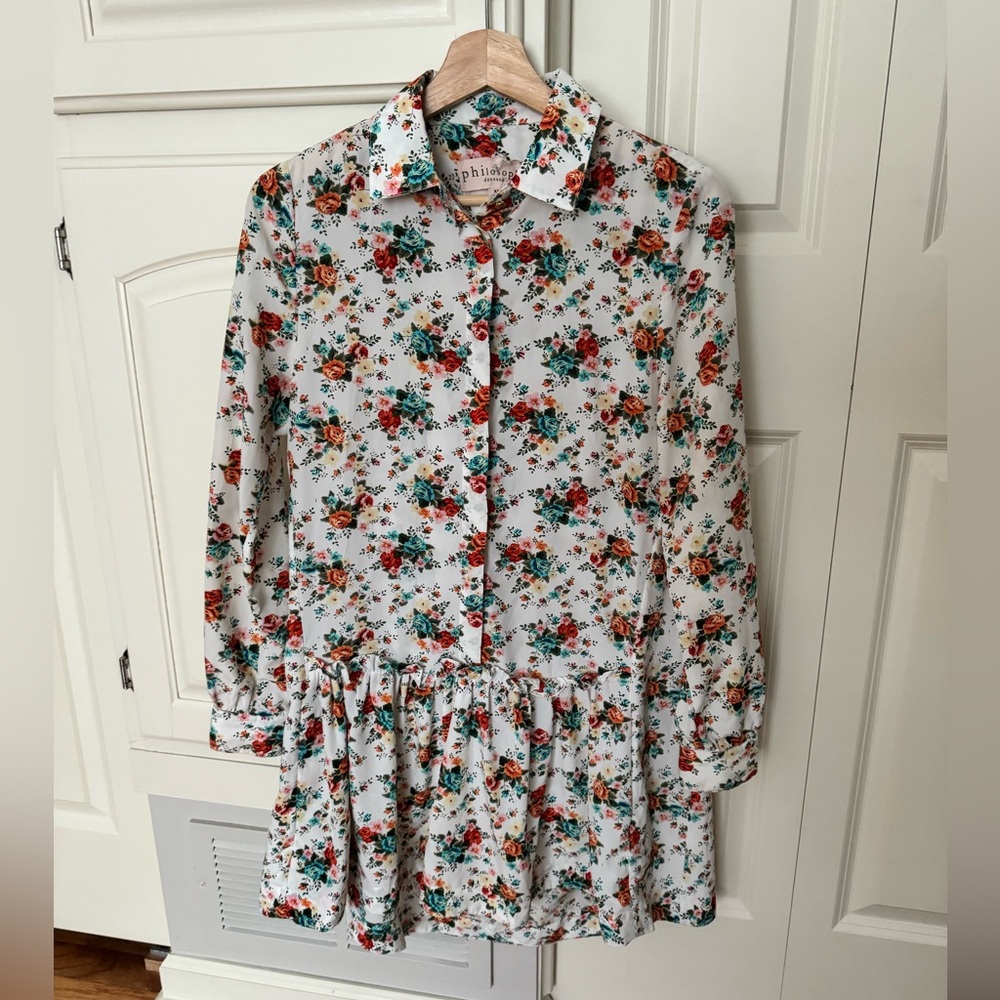Floral mini dress